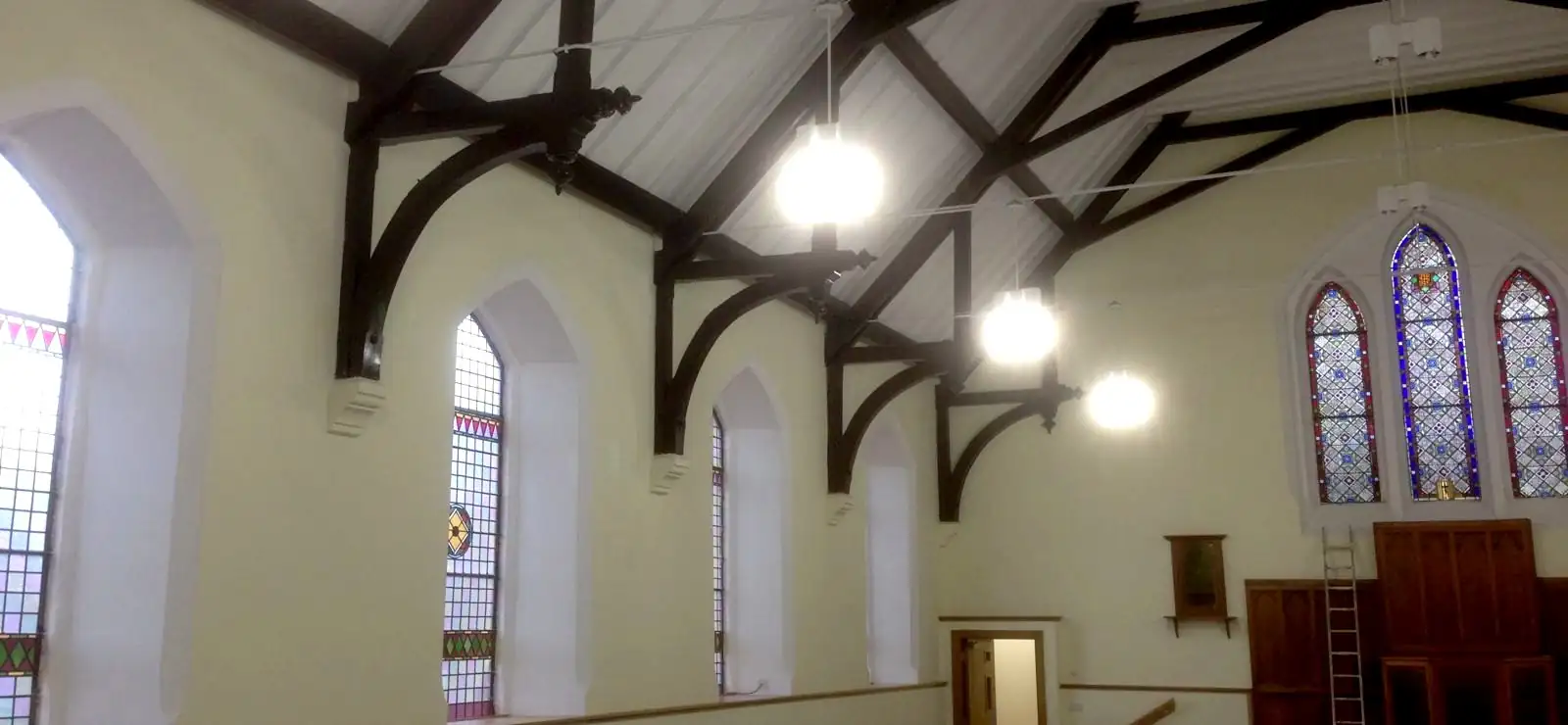 Painting and Decorating of Church just outside Glasgow - Condorrat Parish Church